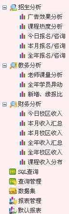 麥田培訓學校管理軟件細節